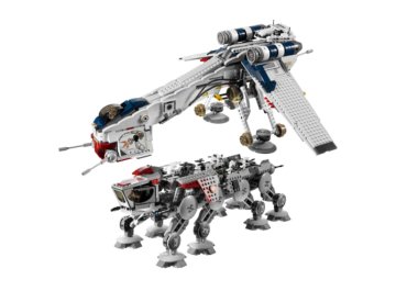 Republic dropship with AT-OT Walker