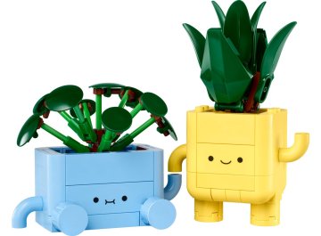Petites plantes souriantes
