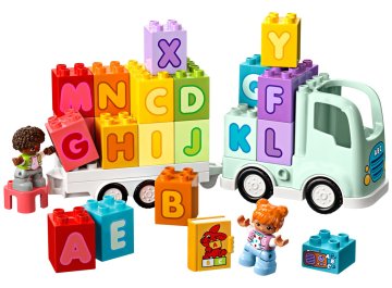 Le camion de l'alphabet