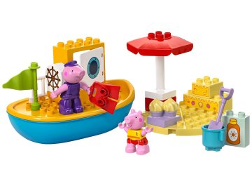 Le voyage en bateau de Peppa Pig