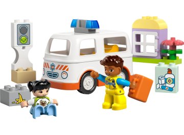 L'ambulance et le chauffeur
