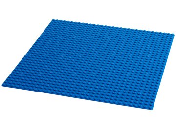 La plaque de construction bleue