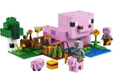 La maison de porcelet Minecraft