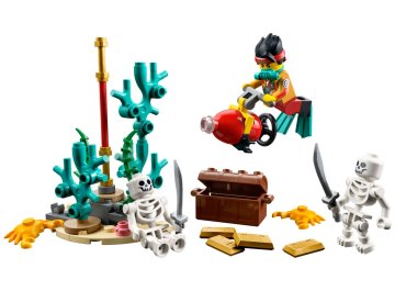 Monkie Kid et les squelettes sous-marins