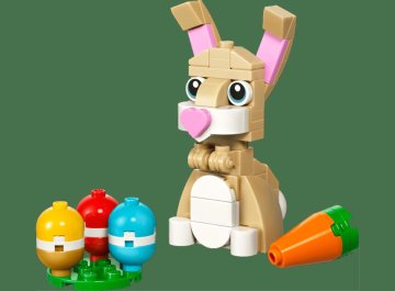 L'adorable lapin de Pâques