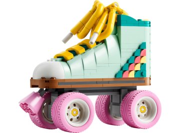 Les patins à roulettes rétro