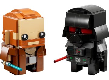 Obi-Wan Kenobi et Dark Vador BrickHeadz