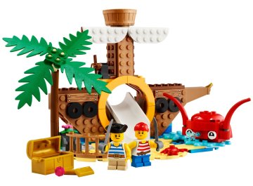 L'aire de jeux du bateau pirate