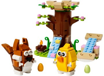 Le Parc des animaux au printemps