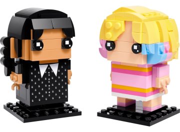 Mercredi et Enid BrickHeadz