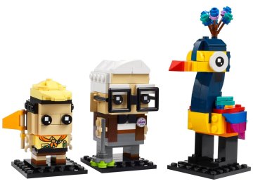 Carl, Russell et Kevin BrickHeadz Disney Pixar