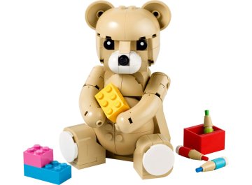 L'ours en peluche pour la fête des enfants