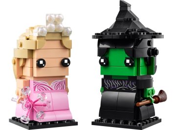 Figurines Elphaba et Glinda BrickHeadz™ Wicked
