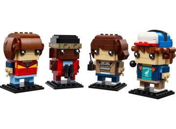 Mike, Dustin, Lucas et Will BrickHeadz Stranger Things