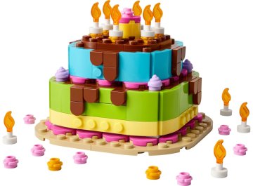 Le gâteau d'anniversaire