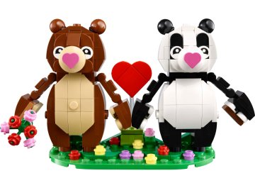 Les Amoureux - Duo d'Ours Romantiques