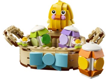 Le panier d'œufs de Pâques