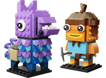 Fortnite BrickHeadz Lama de Ravitaillement et Poiscaille