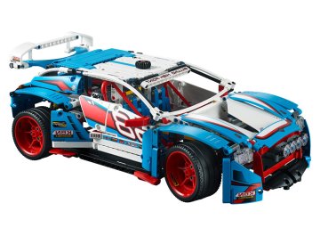 La voiture de rallye
