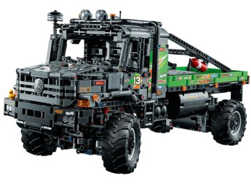 Le camion d’essai 4x4 Mercedes-Benz Zetros