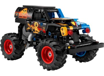 Monster Jam Grave Digger Feu et Glace