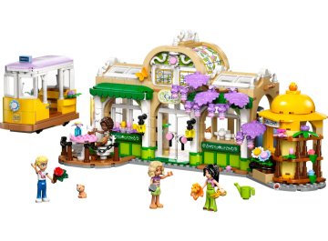 Café des plantes et kiosque à fleurs