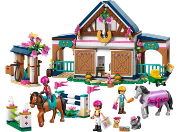 L'écurie et l'école d'équitation