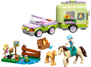 La remorque du cheval et du poulain
