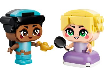 Jasmine et Raiponce miniatures
