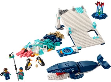 Kit de science animaux de l'Antarctique