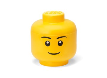 Boîte de rangement tête de figurine