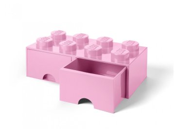 Brique de rangement empilable à 8 tenons