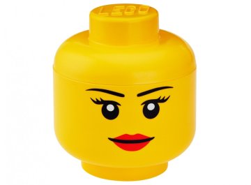 Boîte de rangement Tête de minifigurine