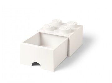 Brique de rangement empilable avec tiroir