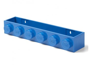 Étagère murale brique bleue