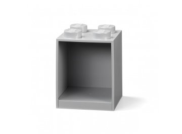 Étagère brique 4 tenons rangement modulaire