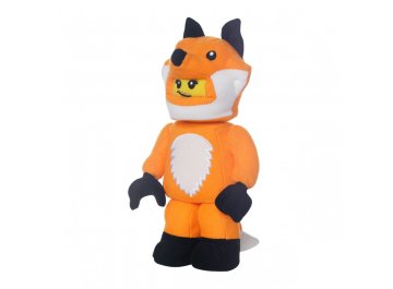 Peluche fille en costume de renard