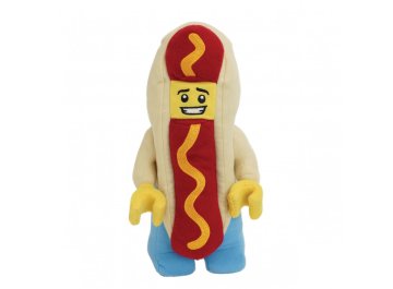Peluche homme hot-dog grand format