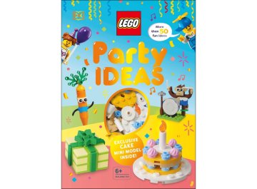 Livre d'idées de fête avec briques