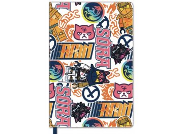 Carnet Ninjago à couverture rigide