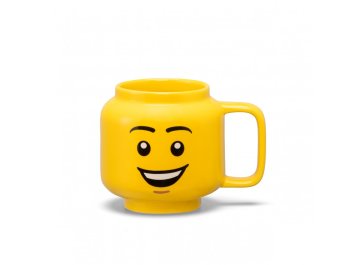 Tasse minifigurine garçon heureux