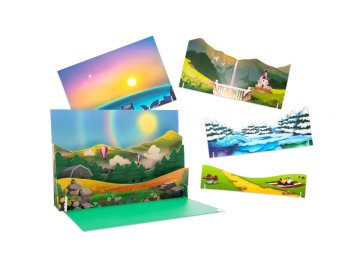 Décor pour jeux de nature