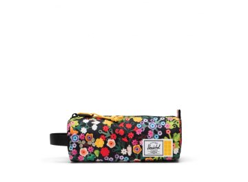 Trousse motif briques colorées