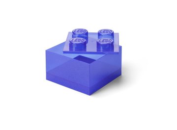 Brique de rangement translucide 4 tenons