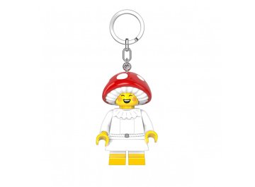 Porte-clés lumineux Gnome Champignon