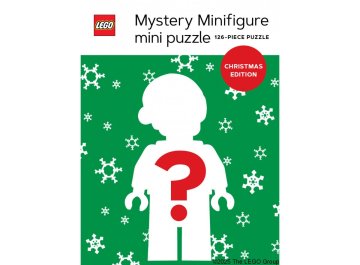 Puzzle de noël mystère avec minifigurine surprise