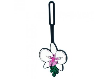 Étiquette de sac Orchidée