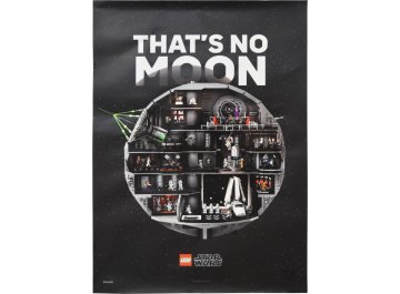 Poster de l'Étoile de la Mort UCS