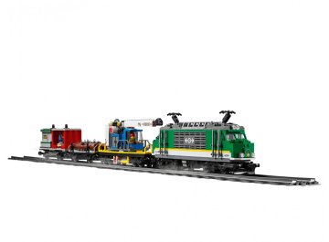 Le train de marchandises télécommandé