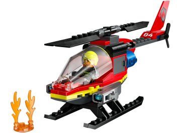 L'hélicoptère de secours des pompiers